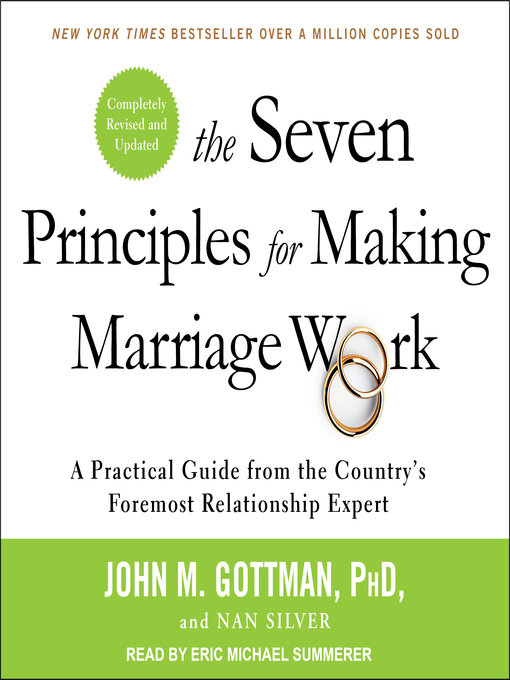 Title details for The Seven Principles for Making Marriage Work by John M. Gottman, PhD - Wait list